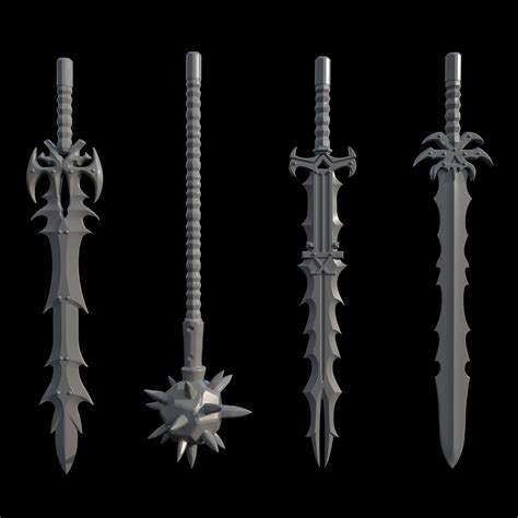 STL file Archaon leader of the Defence Force of  .